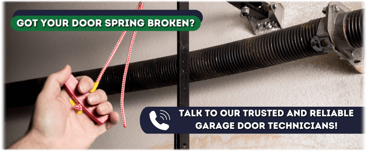 Broken Garage Door Spring Pittsburgh PA